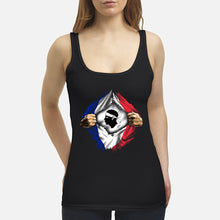 Load image into Gallery viewer, Corse Super Hero Flag Patriot Gift For Men Ladies Flowy Tank
