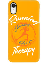 Load image into Gallery viewer, Running Cheaper Than Therapy Gift For Running Lovers Phone case
