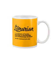 Load image into Gallery viewer, Librarian Keeper Of Books Guardian Of Knowledge Custom Gift For Librarian Mug
