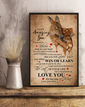 Load image into Gallery viewer, You Will Never Lose Meaningful Gift For Amazing Son Vertical Poster
