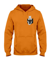 Load image into Gallery viewer, Cat In Your Front Pocket Great Gift For Cat Lovers Hoodie

