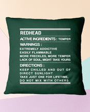 Load image into Gallery viewer, Sorry This Guy Is Already Taken By A Smart And Sexy Redhead Gift For Men Pillow Cover
