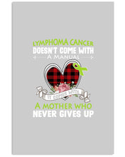 Load image into Gallery viewer, Lymphoma Cancer Doesn't Come With A Manual Vertical Poster
