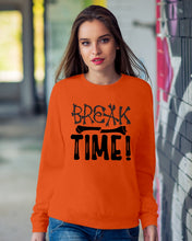 Load image into Gallery viewer, Break Bone Time White Background Gift For Women Sweatshirt
