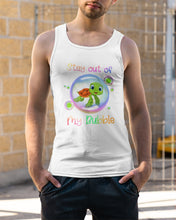 Load image into Gallery viewer, Vintage Funny Stay Out Of My Bubble Gift For Turtle Lovers Unisex Tank Top
