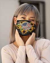 Load image into Gallery viewer, Peace Sign Sunflower Birthday Gift For Girls Cloth Face Mask
