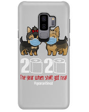 Load image into Gallery viewer, Tzu Shih 2020 The Year When Shit Got Real Custom Design Phone case
