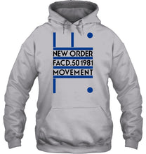 Load image into Gallery viewer, New Order Facd 501981 Movement Simple Unique Custom Design Hoodie
