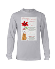 Load image into Gallery viewer, Pomeranian Cherished Memories At Christmas Gift For Dog Lovers Unisex Long Sleeve
