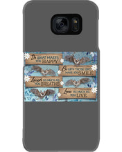 Load image into Gallery viewer, Do What Makes You Happy With Bats Gift For Girls Phone case
