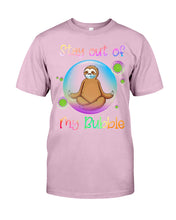 Load image into Gallery viewer, Lovely Phone Case Stay Out Of My Bubble Gift For Sloth Lovers Guys Tee
