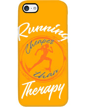 Load image into Gallery viewer, Running Cheaper Than Therapy Gift For Running Lovers Phone case
