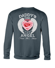 Load image into Gallery viewer, Market Trendz Daddy's Girl I Used To Be His Angel For Dad Sweatshirt
