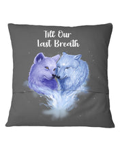 Load image into Gallery viewer, Custom Name Deers Gift For Boyfriend Till Our Last Breath Pillow Cover
