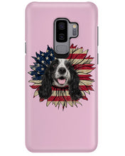 Load image into Gallery viewer, English Cocker Spaniel US Sunflower Gift For Dog Lovers Phone case
