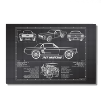 Load image into Gallery viewer, Car Knowledge Special Custom Design For Speed Lovers Metal Print
